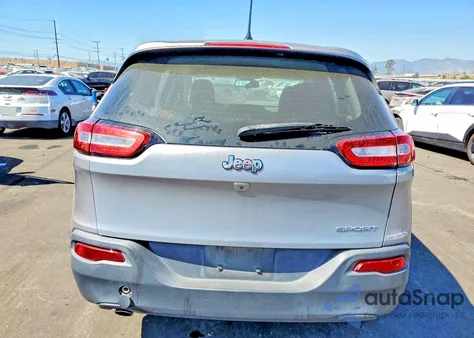 2014 Jeep Cherokee Sport from USA, damaged, VIN 1C4PJLAB0EW270380